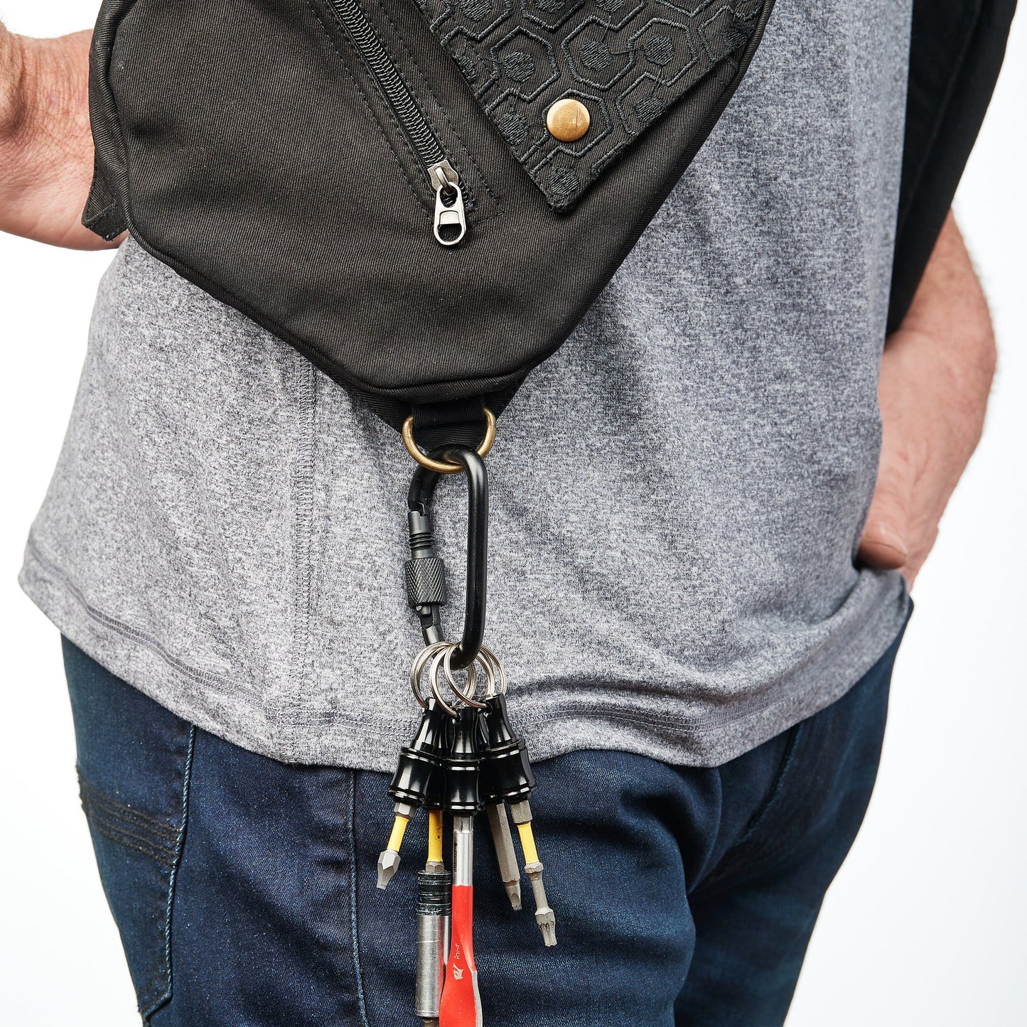 Rigged Thing - Slim Utility Holster Vest | Techwear Chest Rig for Travel & Festivals